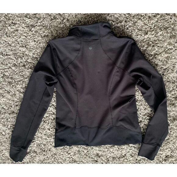 ZELLA BLACK DEFINE FULL ZIP SWEATSHIRT TRACK JACKET SZ M - Picture 7 of 8